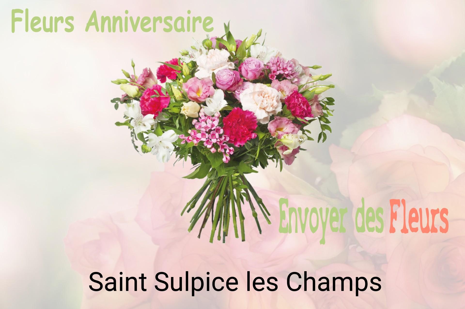 Bouquet de fleurs d’anniversaire livré à Saint-Sulpice-les-Champs